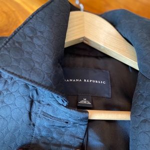 Banana Republic Classy Black Trench